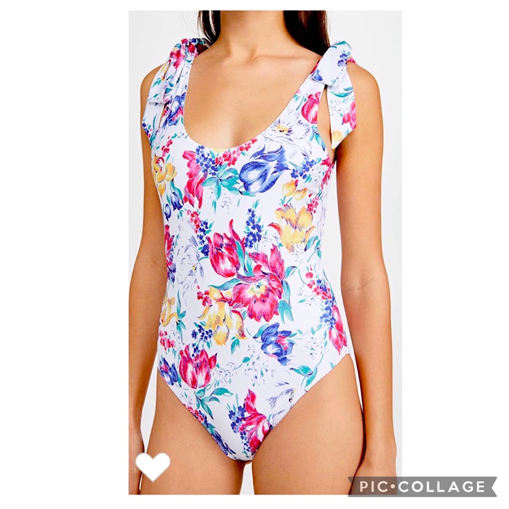 LoveShackFancy Posy Sunburst Swimsuit Small NWT